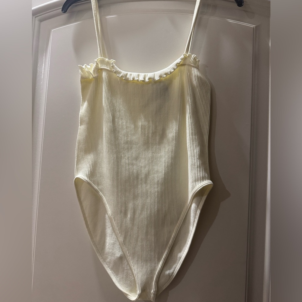 Cream colored bodysuit!